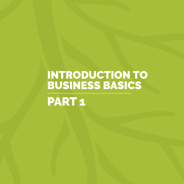 PART 1: Introduction to business basics