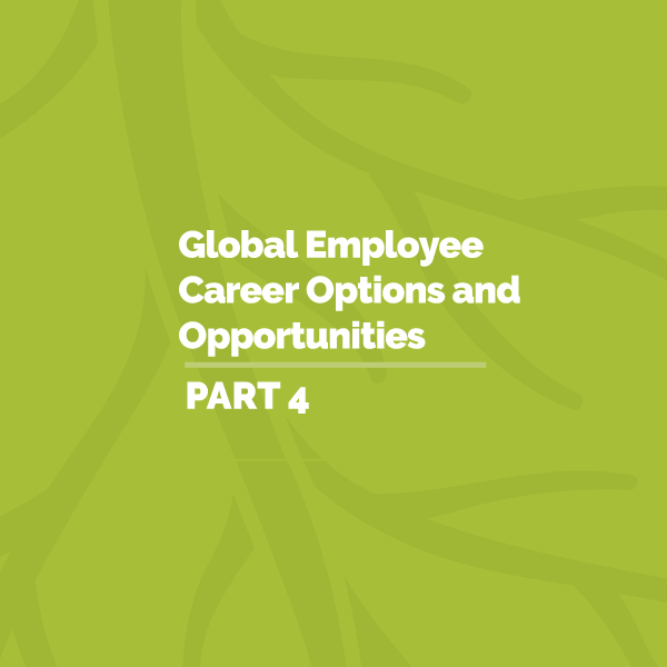 Part 4: Global Employee Career Options And Opportunities